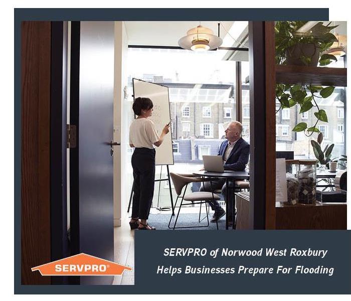 business setting with SERVPRO logo